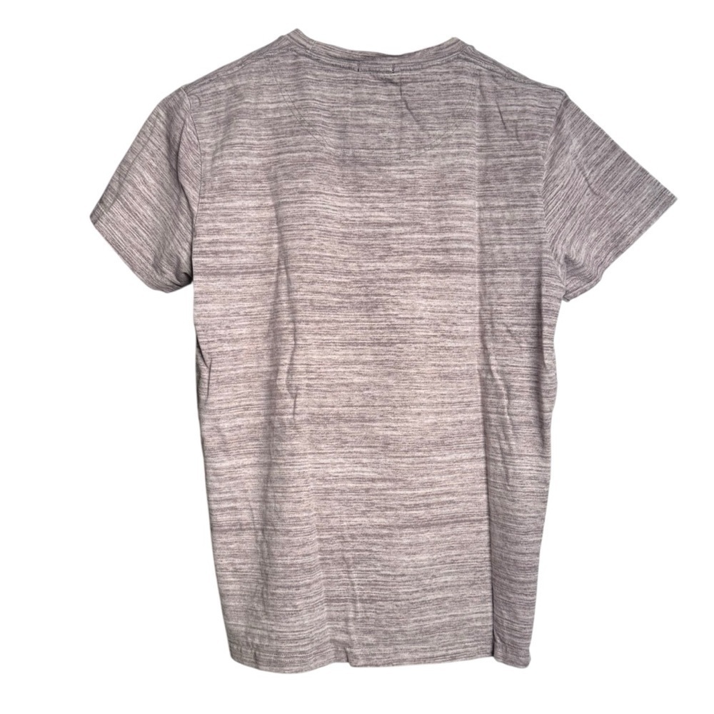Hollister California Embroidered Logo Tee Shirt Men Size XS Heather Gray Cotton - Picture 2 of 4